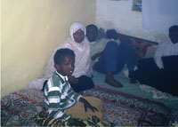 Halima now must work day and night to sustain their family, having worked as a house cleaner ever since her husbands paralysis nine years. Her three sons Ismail, Ahmed and Abdul-Rahim, had to leave school because their mother and now disabled father cant afford their school fees.