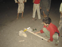 Nowadays, many children dont know the most traditional childrens games, such as Dharab Al-Hadwi. Nevertheless, the new generation plays games regardless of whether they know the old names, sometimes creating new names for traditional games using the same rules from the old ones.