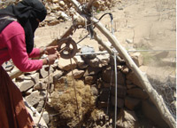 Out of 20 wells in the village, only two still provide people with drinking water