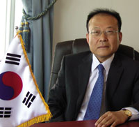 Korean ambassador Won-ho Kwak.