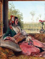 Artistic master of his subject: John Frederick Lewis painted An Armenian Lady in Cairo in 1855