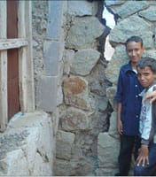 Houses nearby effected with discernable cracks