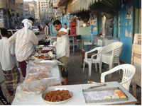 Ramadan delicacies are found in every market.